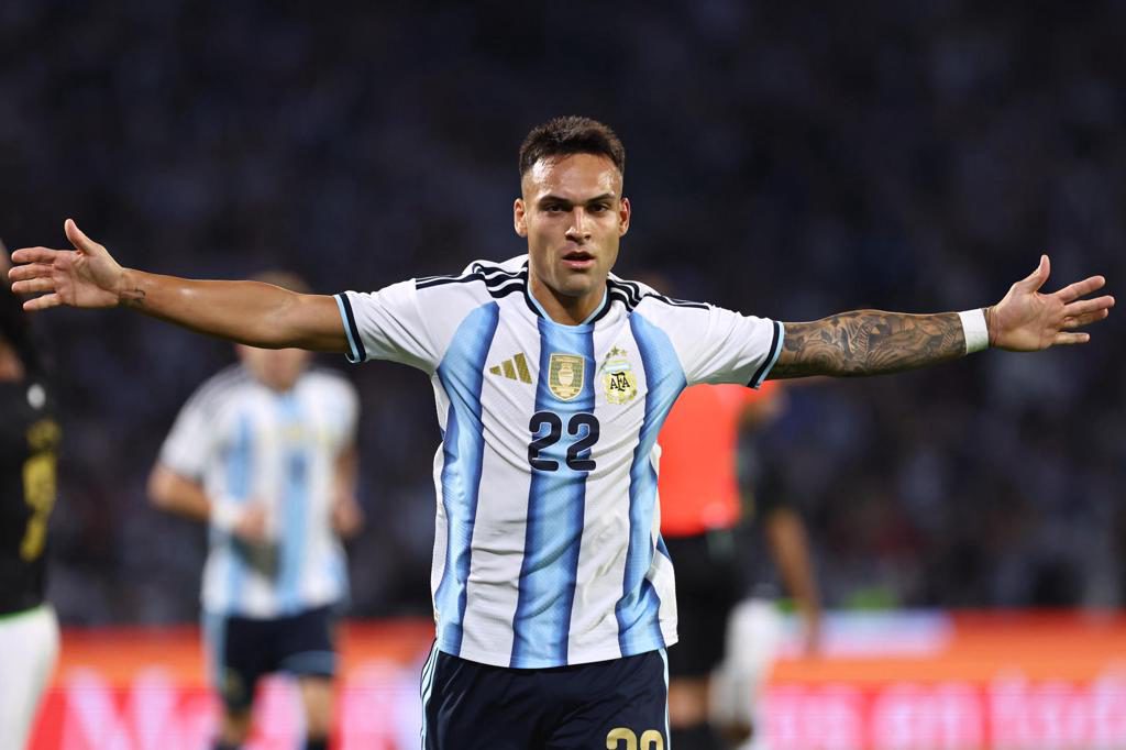 4-0. Argentina golea en el primer partido de la era post Messi