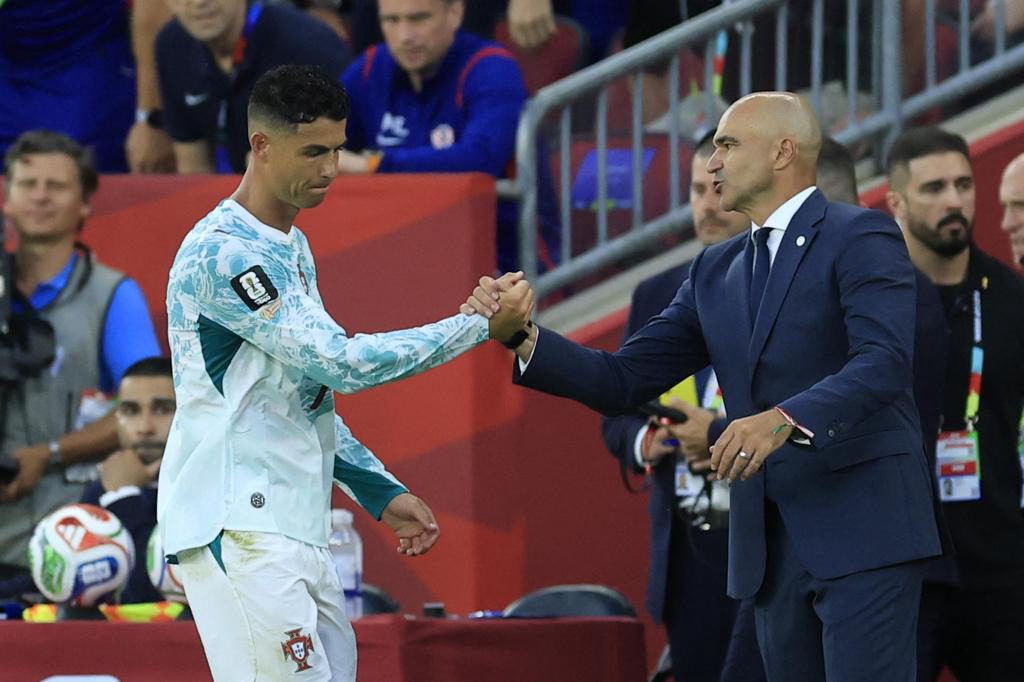 Cristiano Ronaldo respondió con 28 goles a la confianza del entrenador Roberto Martínez