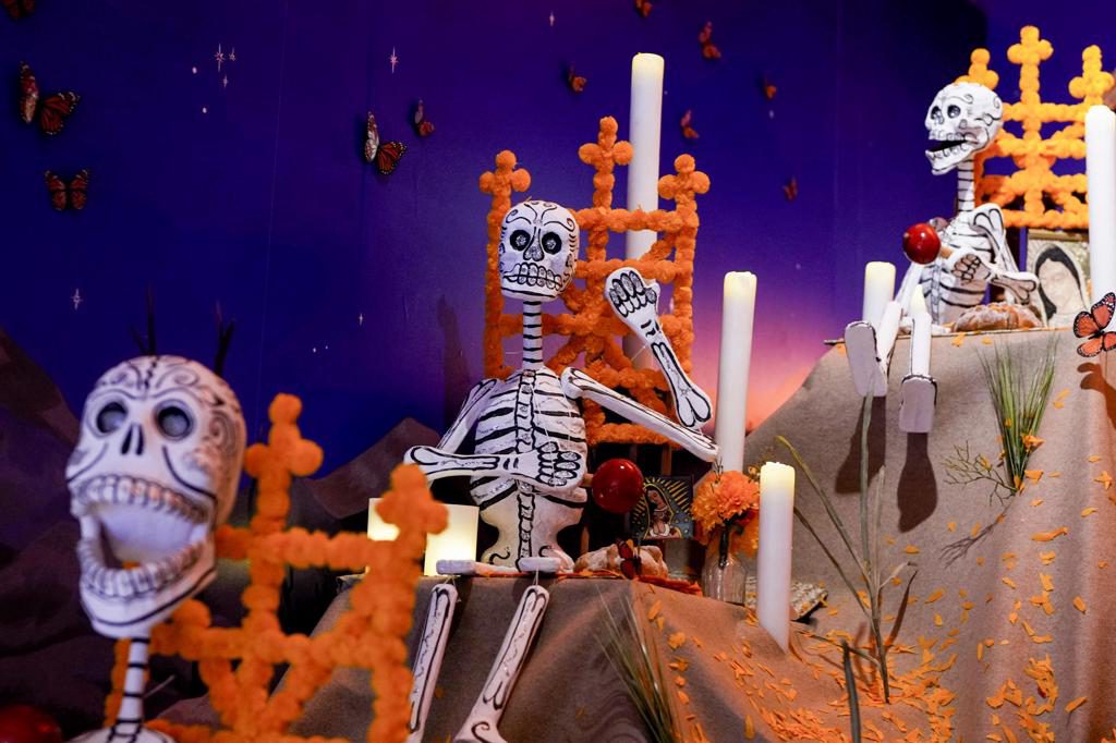 El ‘Madrid’ de Agustín Lara inspira el altar de muertos de la Casa de México madrileña