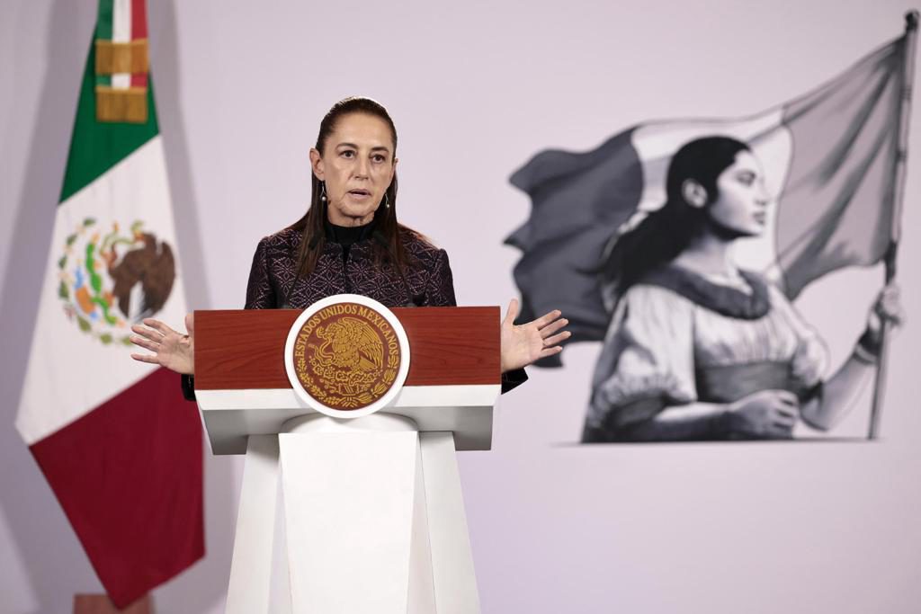 Sheinbaum acusa a grupos de derecha de EE.UU. de buscar un «cambio» en México