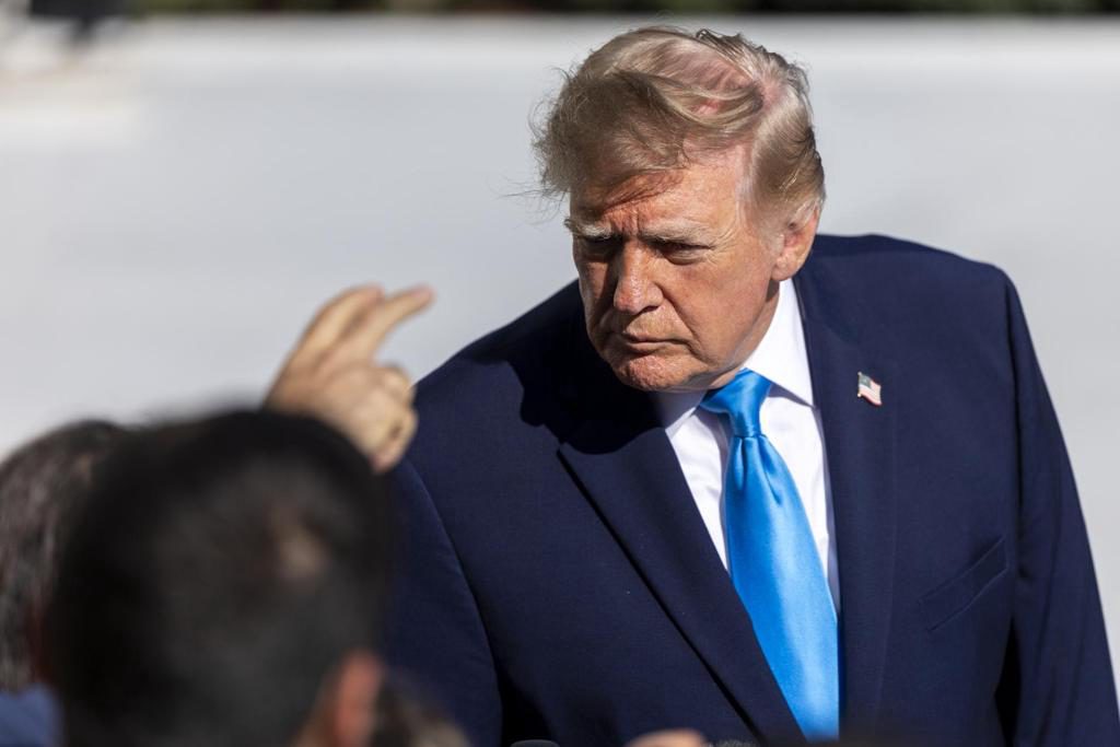 Trump dice que «todo saldrá bien» al ser preguntado si Machado debe regresar a Venezuela