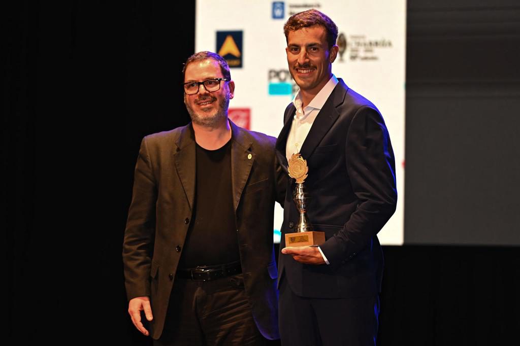 El remero Felipe Klüver gana el Charrúa de Oro a mejor deportista de Uruguay