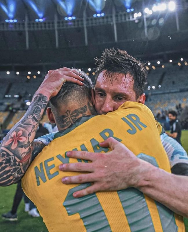 Neymar, a Messi en su adiós a la selección argentina: «El mundo entero te da las gracias»