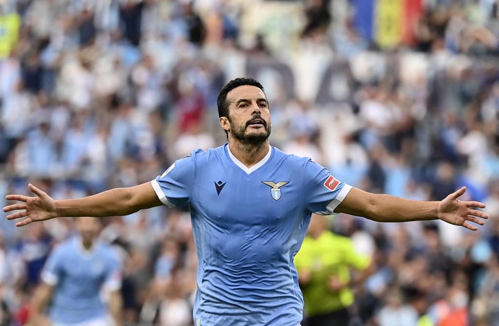 El Lazio, a Pedro tras su retirada: «Gracias ‘Pedrito’ por hacernos tan felices»