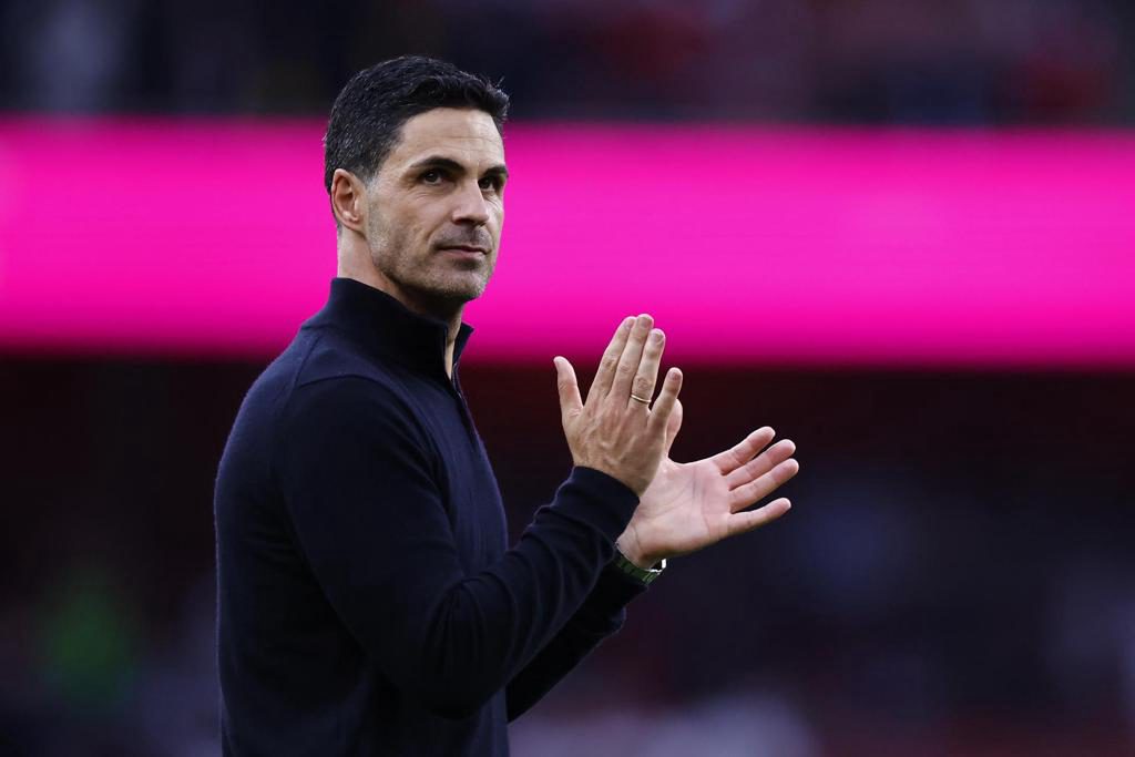 El español Mikel Arteta renueva con el Arsenal hasta 2030