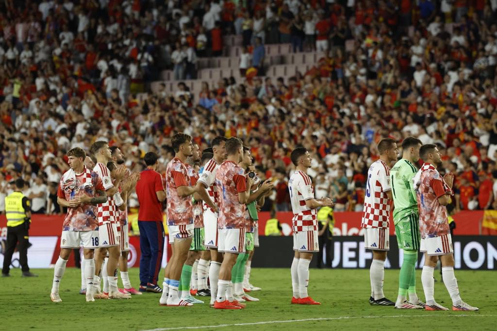Croacia, sancionada por el comportamiento de sus seguidores en el partido ante España