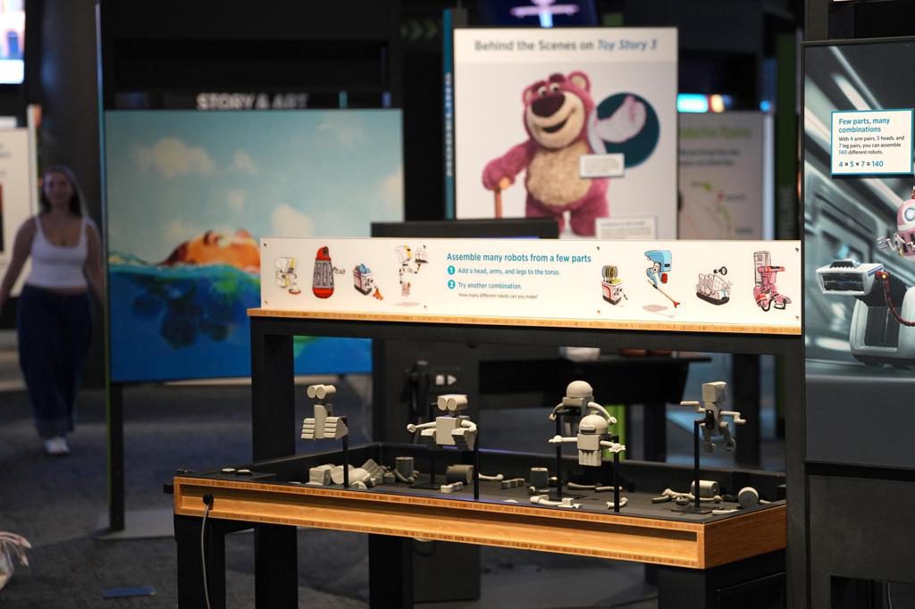 La ciencia detrás de las películas de Pixar llega a Miami en una exposición interactiva
