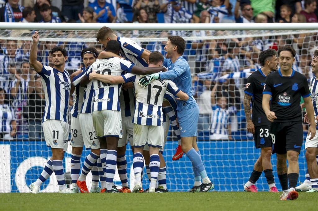 3-2. La Real Sociedad gana un partido loco