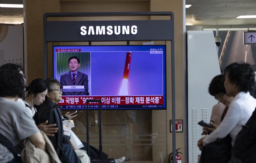 Corea del Norte lanza varios misiles balísticos al mar de Japón, según Seúl y Tokio
