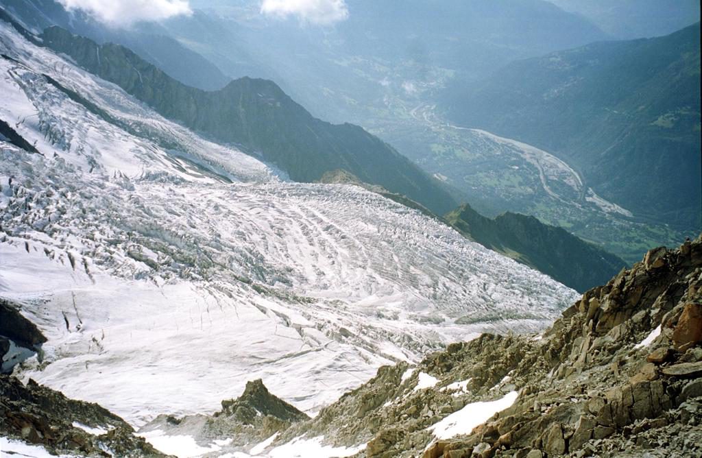 El Mont Blanc gana casi dos metros en tres años pese al retroceso de los glaciares
