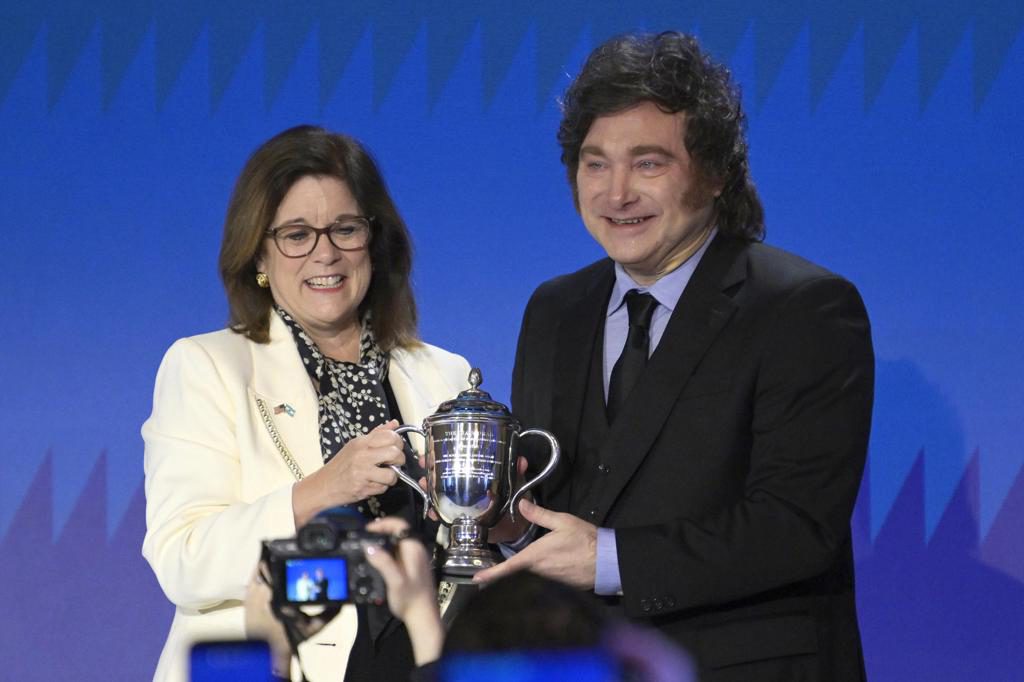 Milei defiende en EE.UU. el «milagro» de su gestión económica y confía en revalidar su mandato