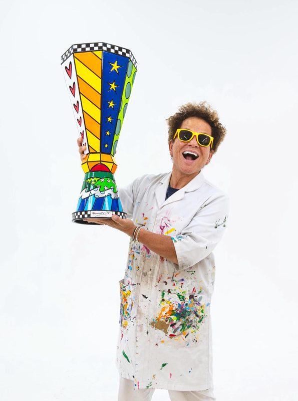 Romero Britto diseñará el trofeo del campeón de NASCAR en Homestead-Miami