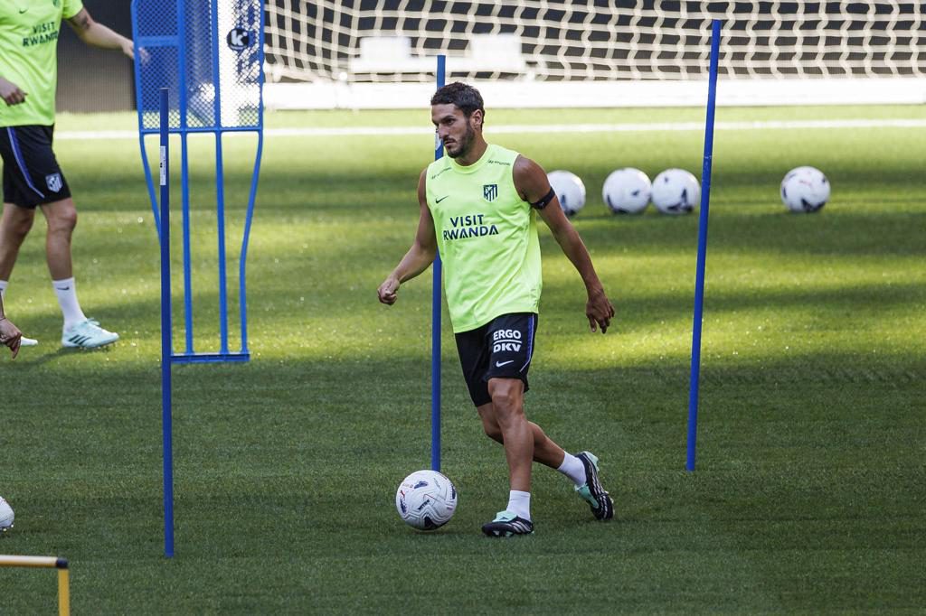 Koke sufre una lesión muscular