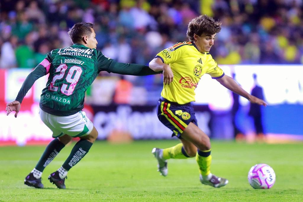 El América del uruguayo Almada vence al León y se confirma como líder del Apertura