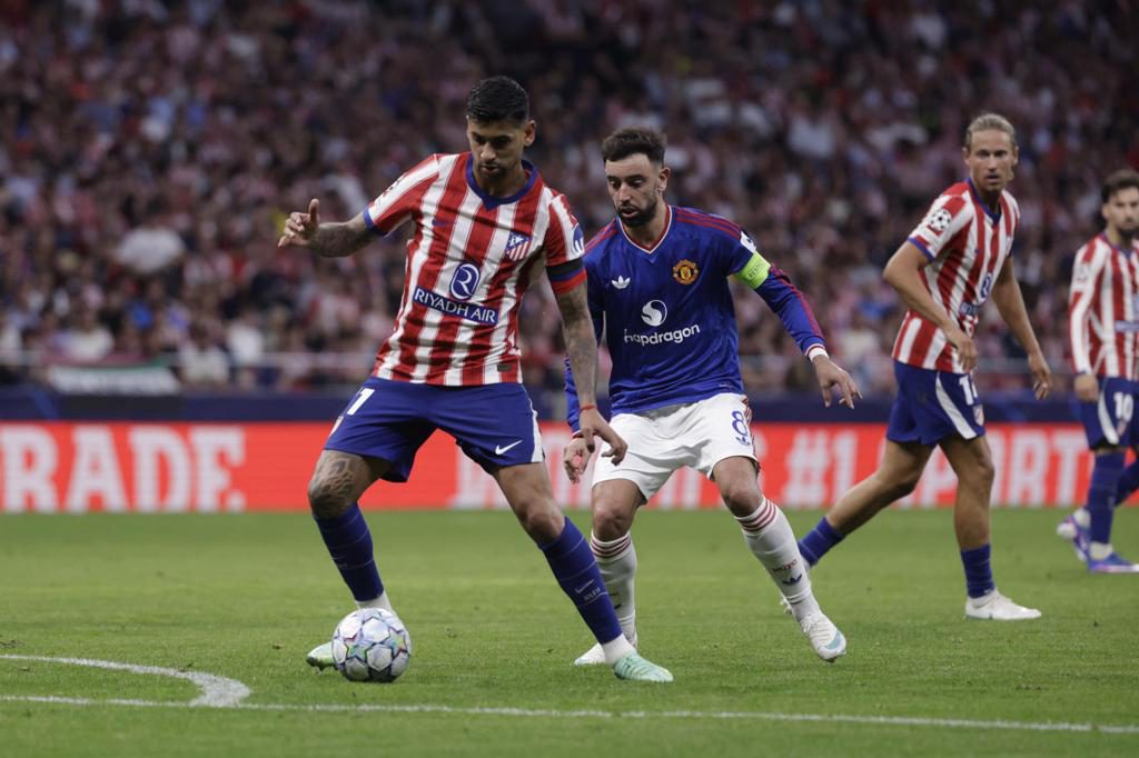El Atlético, pendiente de Cuti Romero, sin Koke y con Cardoso en el gimnasio