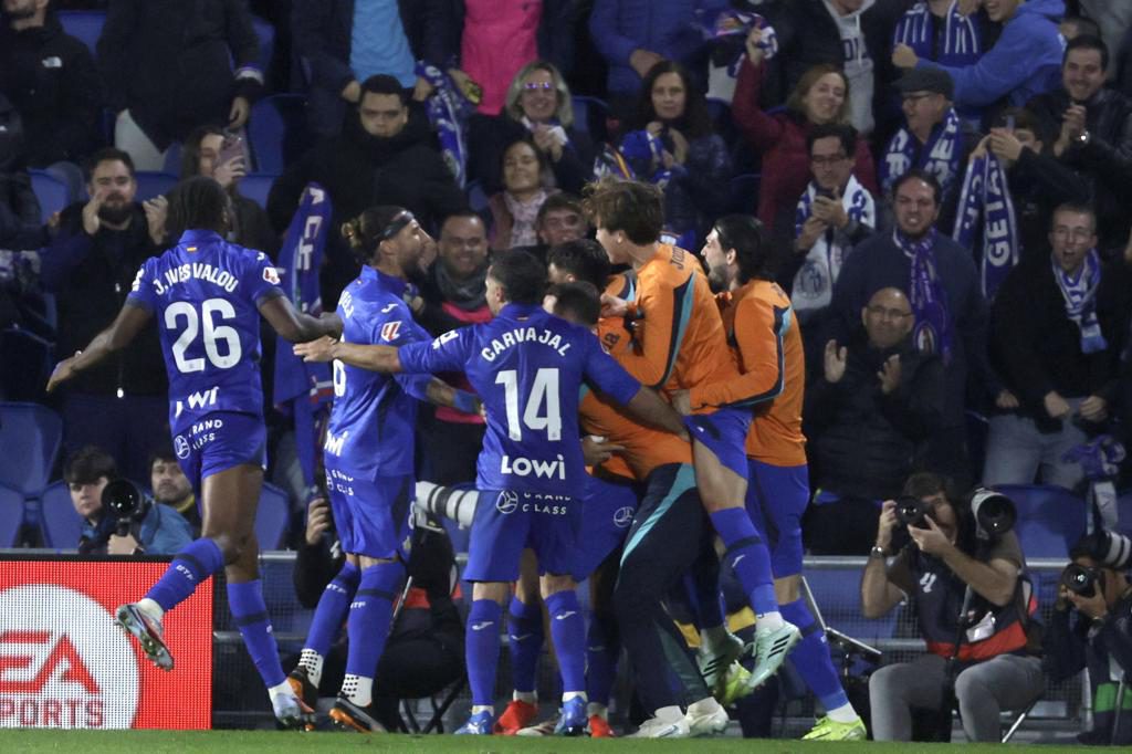 1-1. Satriano premia la resistencia del Getafe