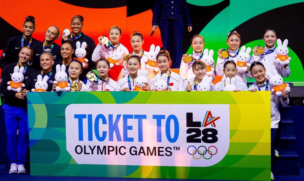 China, campeón mundial por equipos 20 años después y se clasifica para Los Ángeles 2028