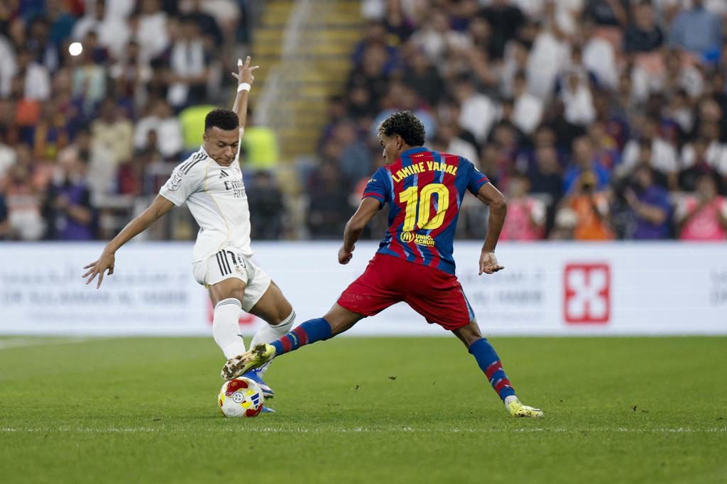 Lamine Yamal vs Kylian Mbappé: cara a cara en la antesala del Balón de Oro