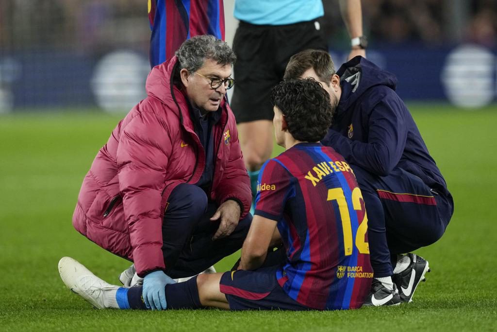 Xavi Espart estará siete semanas de baja por una lesión en el tobillo derecho