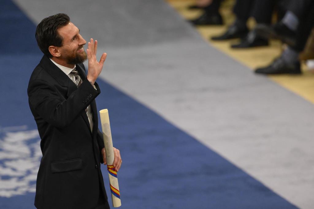 Messi, quinto en el Balón de Oro