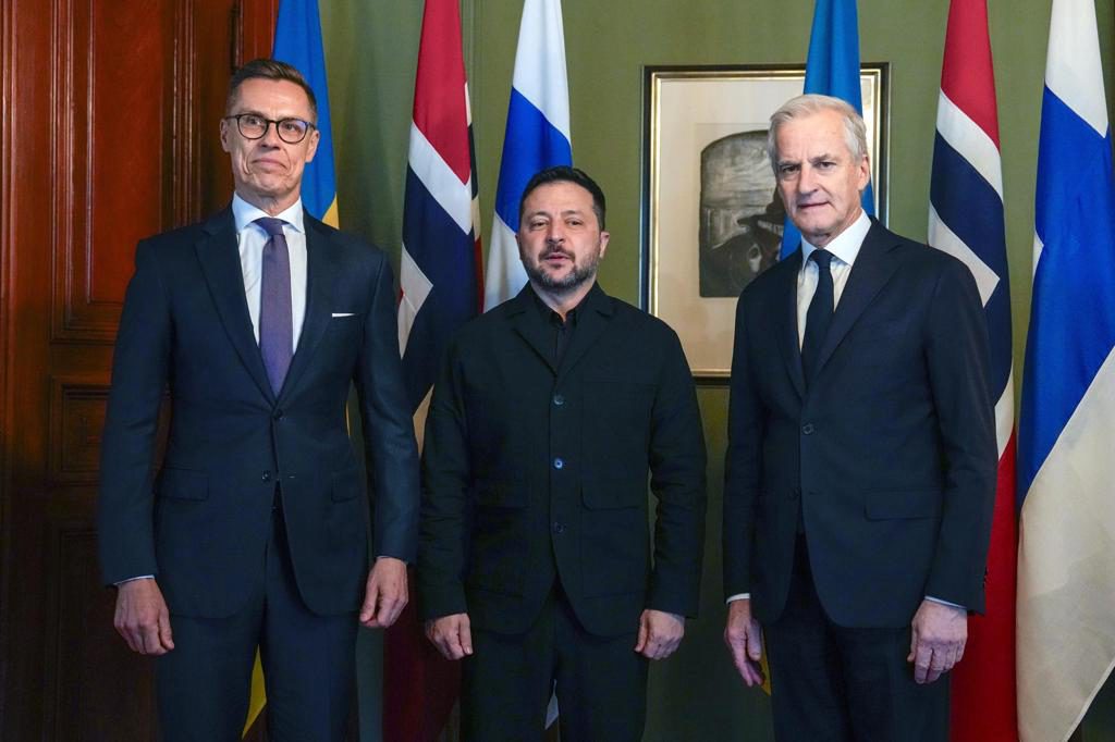 Putin advierte a Stubb y Støre de que sólo habrá paz si se respetan los intereses de Rusia