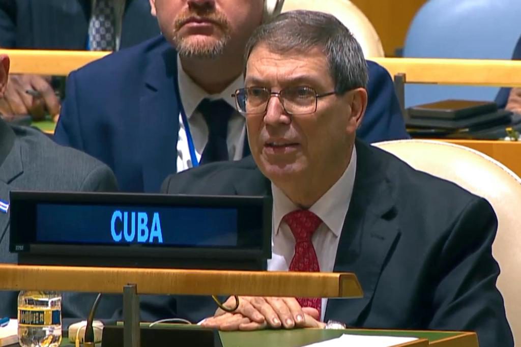El canciller de Cuba y el embajador de EE.UU. ante la ONU discuten en medio de la sesión