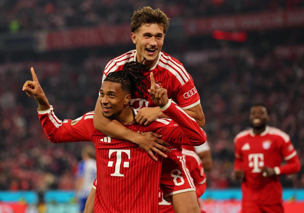 6-1. El Bayern arrasa al Magdeburgo con Kane en el banquillo