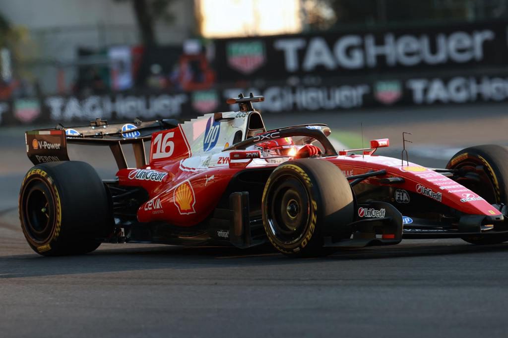 Leclerc lidera los ensayos previos a la coronación de Antonelli