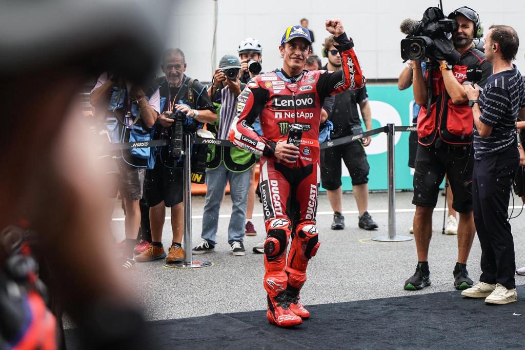 Marc Márquez dice que corrió «pensando en el campeonato»